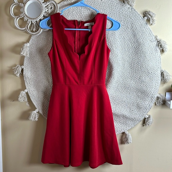 Red speechless dress - Picture 1 of 7